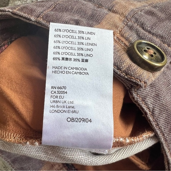 NWT Anthropologie Tamarind Giraffe Animal Print Trouser Joggers - Picture 8 of 8